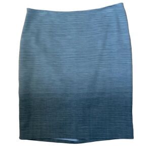The Limited Gray Gradient Ombre Pencil Skirt - 10